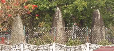 Khasi Memorial Monoliths in Shillong, Meghalaya (India)