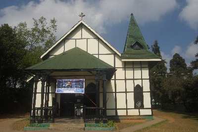 Presbyterianer-Kirche in Shillong (Indien/Östliches Nordindien/Meghalaya)