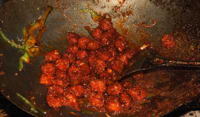 Indian-Chinese Food: Vegetable Manchurian