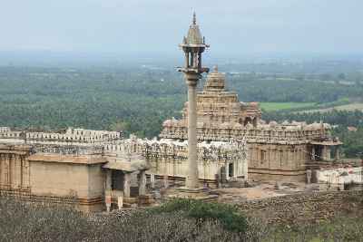 Chandragiri Jain Temple Complex, Sravanabelagola, Karnataka, India 