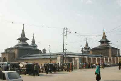Friday Mosque (Jamia Masjid) in Srinagar, Kashmir