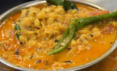 Indian Food: Dal Fry (Mysore, Karnataka, South India)