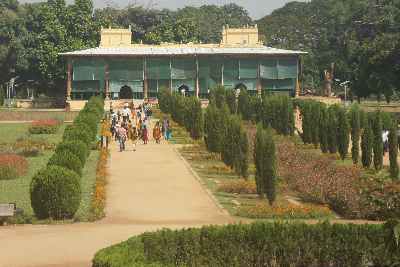 Dariya Daulat Bagh (summer palace of Tipu Sultan), Srirangapatna, near Mysore, Karnataka (India) 
