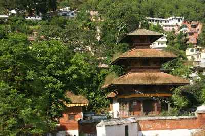 Amara Nayayana Mandir (Vishnu Temple) in Tansen, Nepal