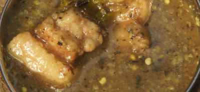 Indian/Garo Food: Pork stew