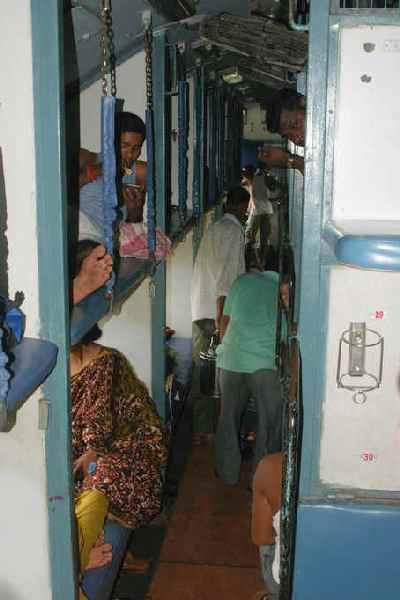 Indian Railways: Sleeper class coach