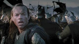 Elrond in der Schlacht am Orodruin